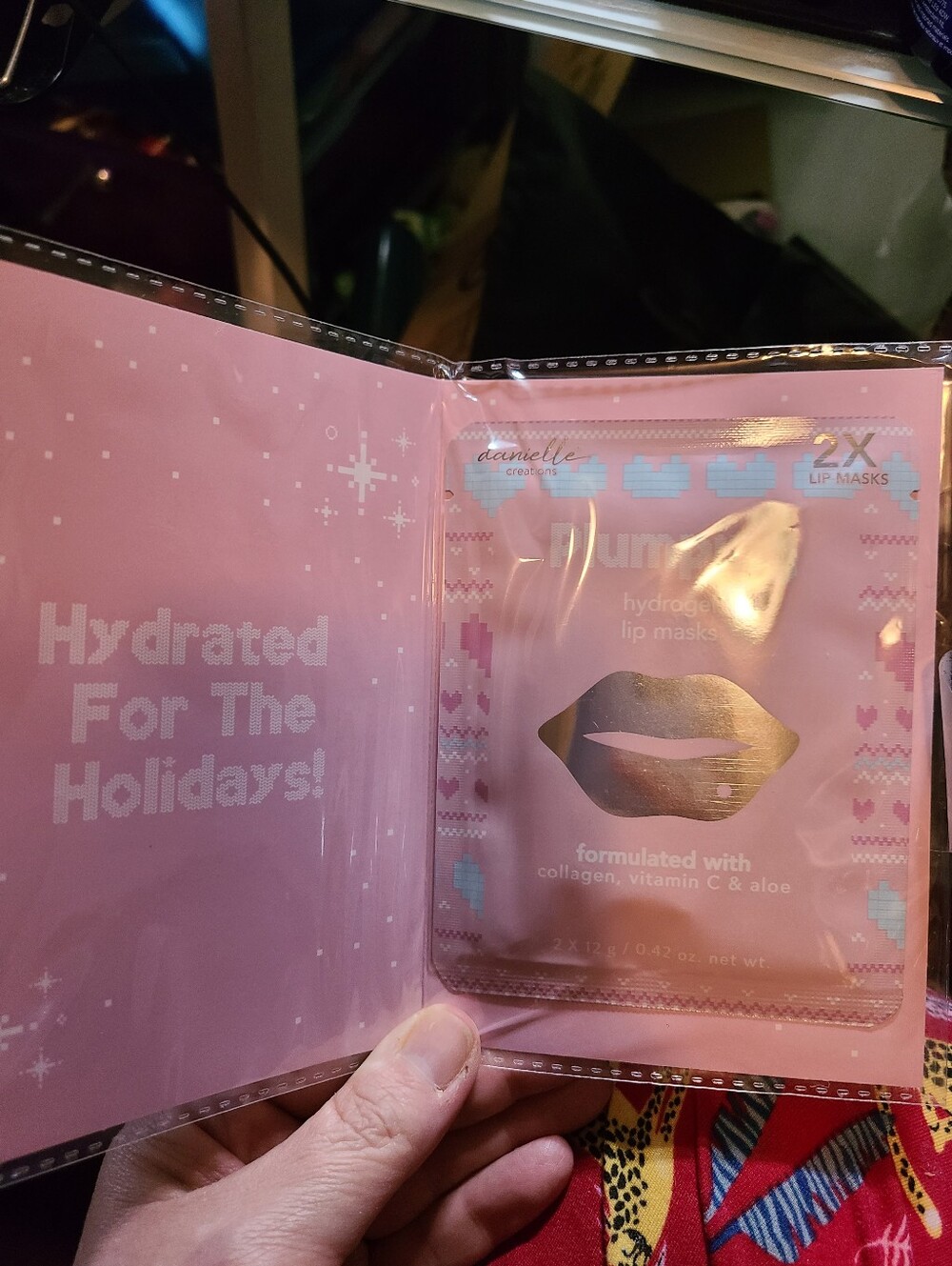 Hydrated For The Holidays Pink Hydrating Lip Masks by